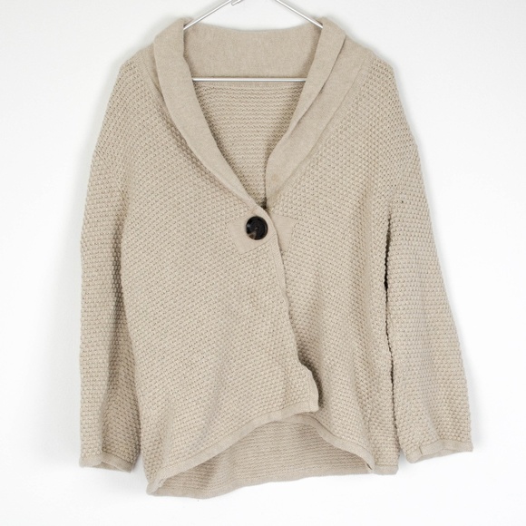 Sweaters - 3/$20 Tan Button Cardigan Sweater AB